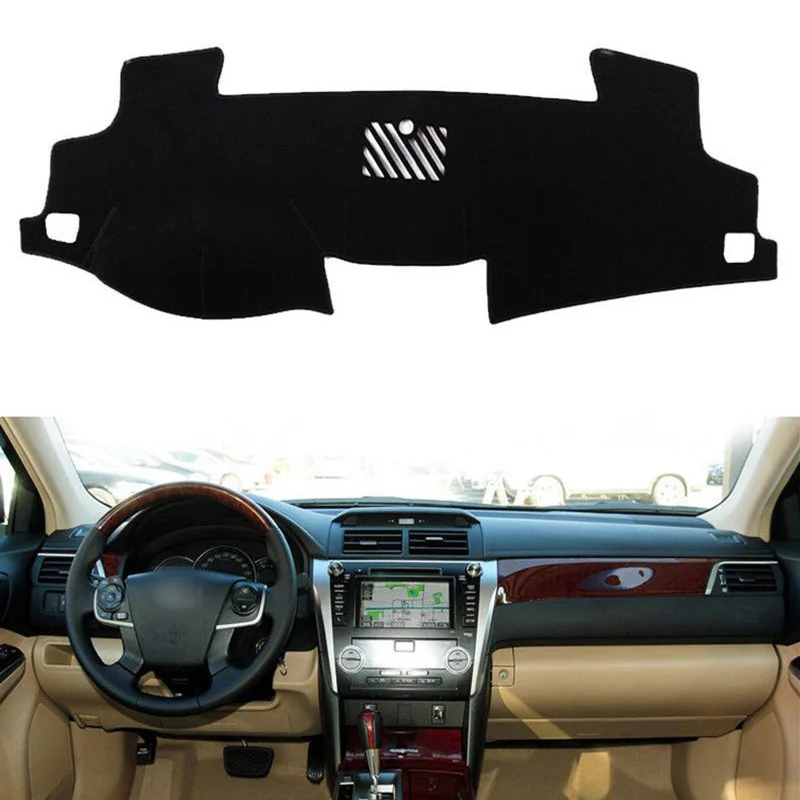 

For Toyota Camry XV50 2012-2017 Dashboard Cover Dashmat Dash Mat Pad Interior Sun Shade Dash Board Cover ANTI-UV Car Accessories