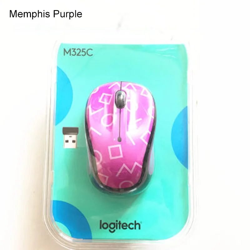 

Logitech M325C 2.4G Wireless Gaming Mouse with Cute Pictures 1000pdi for Young Girl/Boy Support Official Verification