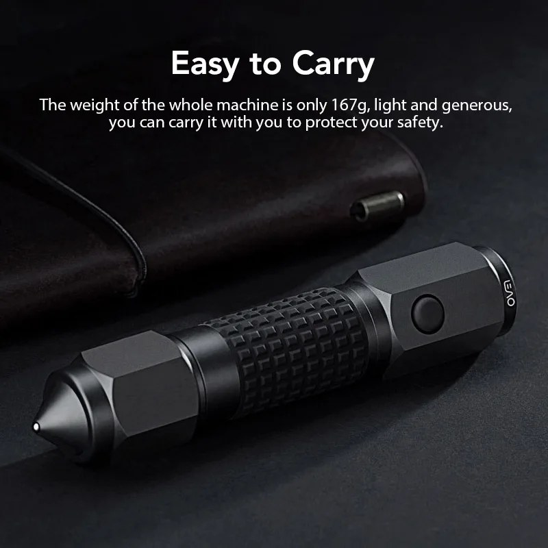  Original Xiaomi youpin Portable Safety Hammer With LED Flash Light Multi-Function Car Safety Outdoo