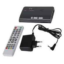1080P DVB-T/T2 TV Box VGA AV CVBS Tuner Receiver With Remote Control Digitale Terrestrial HUB High-definition VGA DVB-T2 TV Box