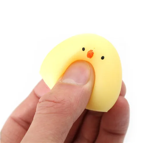 Kawaii Japan Mochi жёлтая курица сжимает растягивающийся ремень для телефона аксессуары