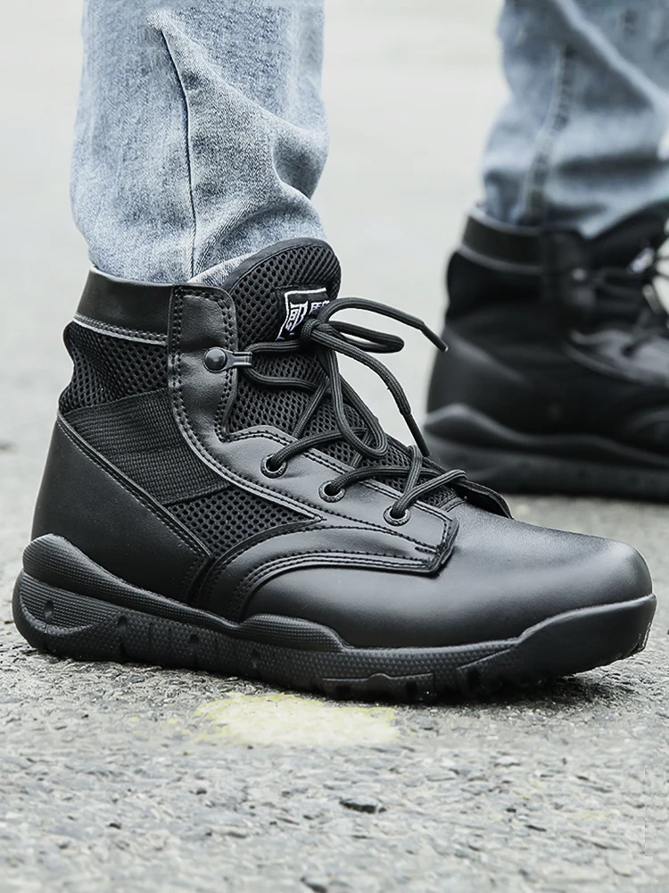 Combat Boots Mens Bot Summer Military Shoes Men Breathable Super Light Tactical Mountaineering huismerk kopen in de aanbieding Combat Boots Mens Bot Summer Military Shoes Men Breathable Super Light Tactical Mountaineering huismerk kopen in de aanbieding