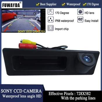 

FUWAYDA Night Vision 170'' Wide view Angle waterproof HD HandleSONY CCD Car RearView Reverse Camera for BMW F10 F11 F25 F30 BMW5
