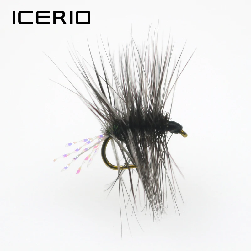 Griffith/'s Gnat Size 14 dry flies 1 Dozen 12