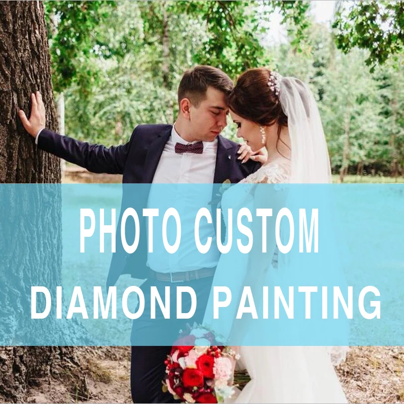 

Photo Custom Diamond Painting Full Drill Make Your Own Painting Custom Photo Diamond Embroidery