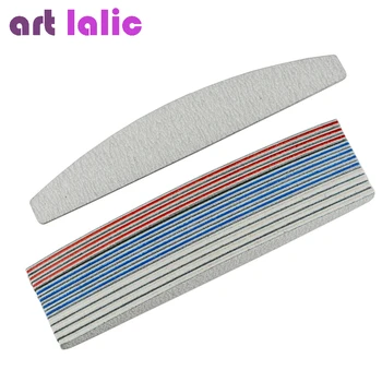 

Artlalic 12 Pcs Nail Files Sanding 3 Colors Block for Nail Art Tips 18*3cm Manicure Pedicure Buffing Polish Block Beauty Tools
