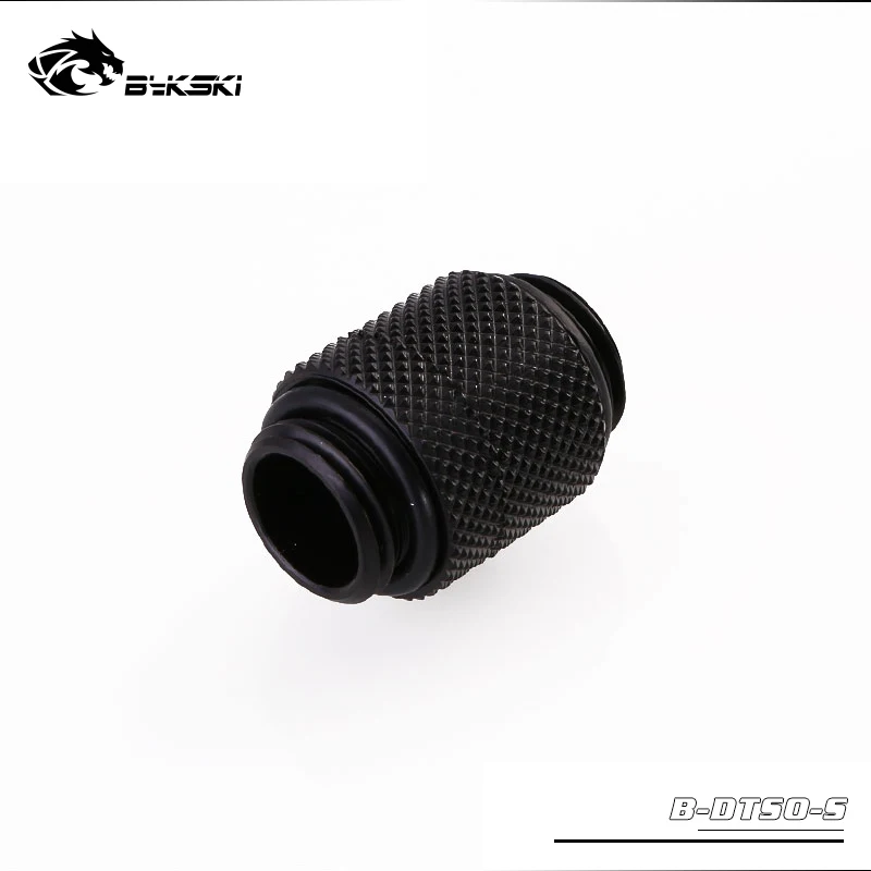 

Bykski Water Cooling fittings,Black,Silver,Gold,White ,rotate nipple standard connector , Double outer G1/4"thread ,B-DTSO-S