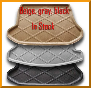 

Trunk Tray Liner Cargo Mat Floor Protector foot pad mats For For Nissan LANNIA 2015 2016 2colors