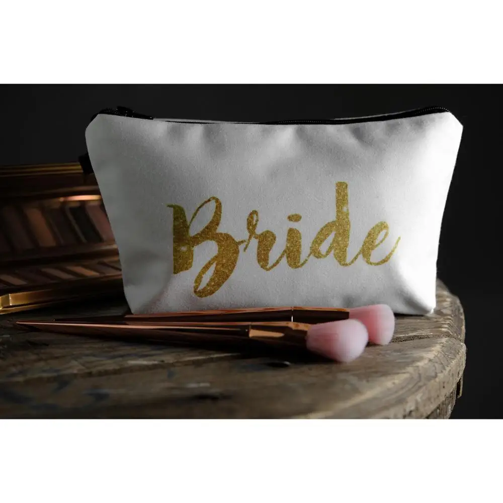 Команда надпись «Bride Tribe», чтобы быть Подарочная косметичка для подружек невесты предложение женитьбы Девичник вечерние украшения для девичника пользу