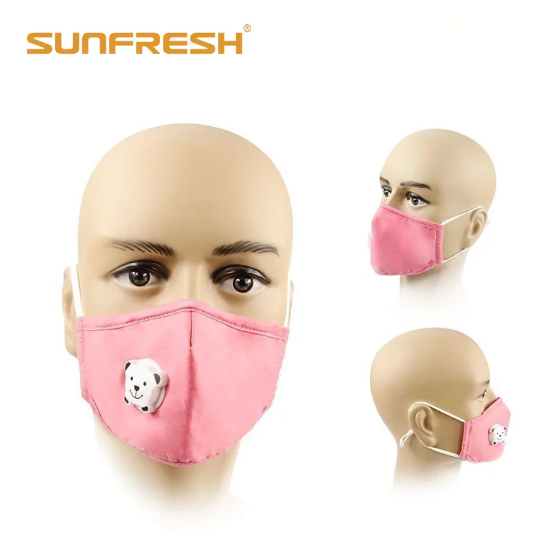 Anti-Pollution mouth mask Activated Carbon Children&Adult mouth dust Mask Anti-dust single valve Dustproof Running Sports Mask