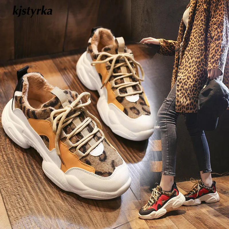 Kjstyrka 2019 جديد ليوبارد مختلط الألوان أفخم الأزياء عالية الجودة النساء رياضية الشتاء تنيس feminino السيدات أسافين أحذية رياضة قماشية Kjstyrka 2019 جديد ليوبارد مختلط الألوان أفخم الأزياء عالية الجودة النساء رياضية الشتاء تنيس feminino السيدات أسافين أحذية رياضة قماشية