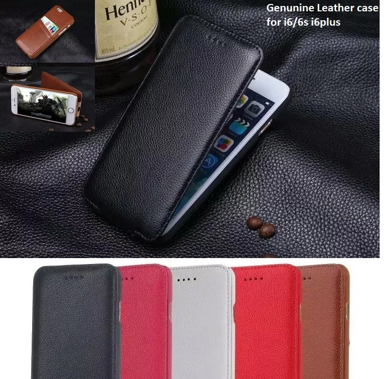 imágenes para Teléfono Móvil de Cuero genuino Vertical cubierta Del Caso Del Tirón Para el iphone 6 6 s 6 Caso de cuero móvil de LA TAPA LA DERMIS splus tarjeta titular imágenes para Teléfono Móvil de Cuero genuino Vertical cubierta Del Caso Del Tirón Para el iphone 6 6 s 6 Caso de cuero móvil de LA TAPA LA DERMIS splus tarjeta titular