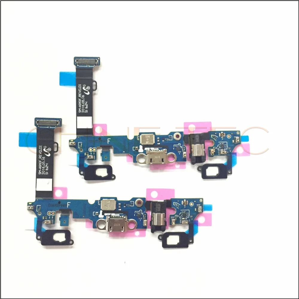  original For Samsung Galaxy A9 A910F SM-A910F Dock Connector Flex Cable USB Charger Charging Port R