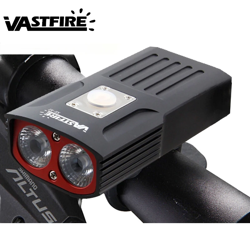 

Waterproof USB Rechargeable Torch XM-L T6 LED Bike Light 150 Degree large Floodlight 5 Modes Bicycle Light for Night Cycling