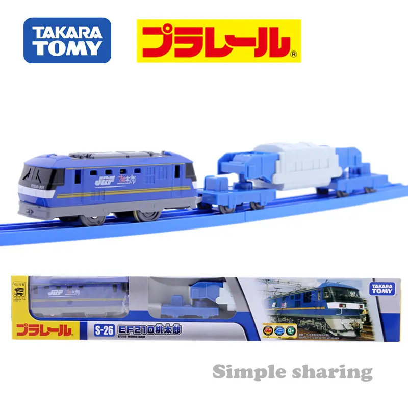 Takara Tomy Tomica Plarail S-26 EF210 Momotaro форма для поезда литой Электрический локомотив набор