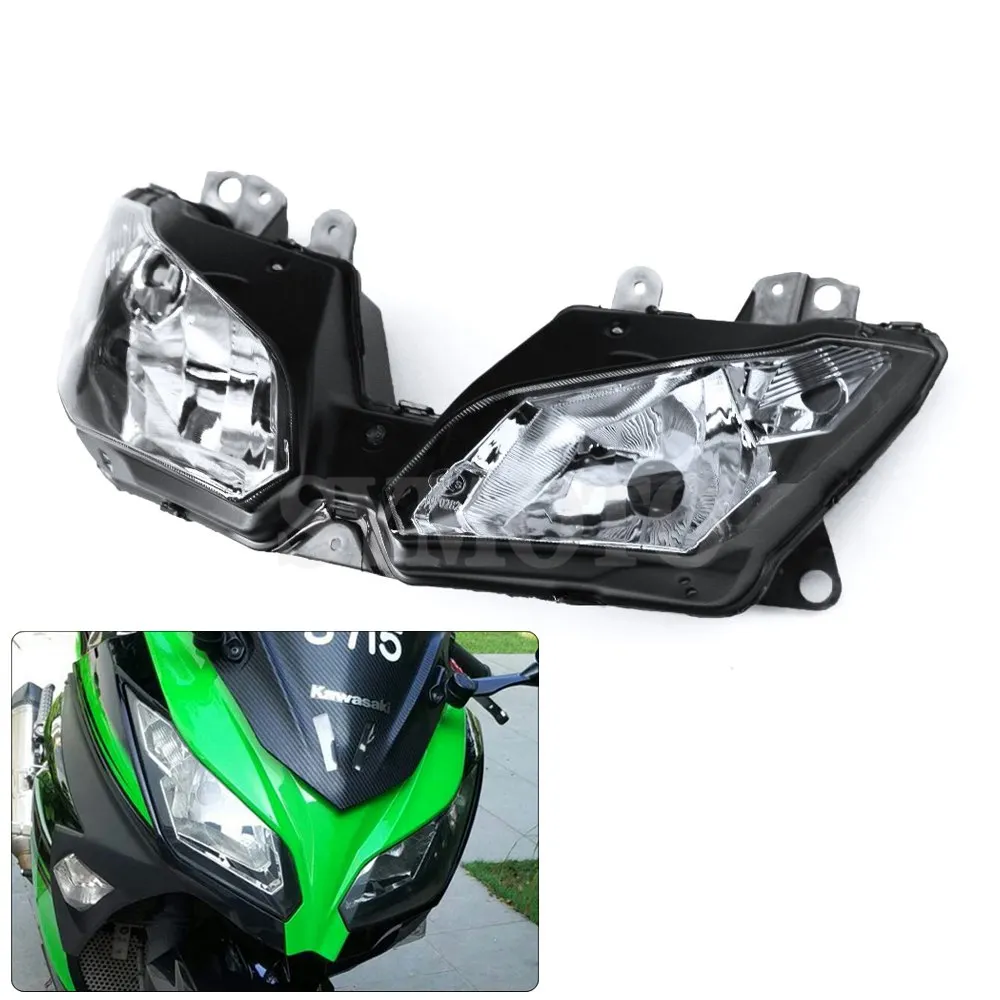 Передняя фара мотоцикла в сборе для KAWASAKI ZX300R EX300R NINJA 300 2013- VERSYS 650 1000- Ninja250