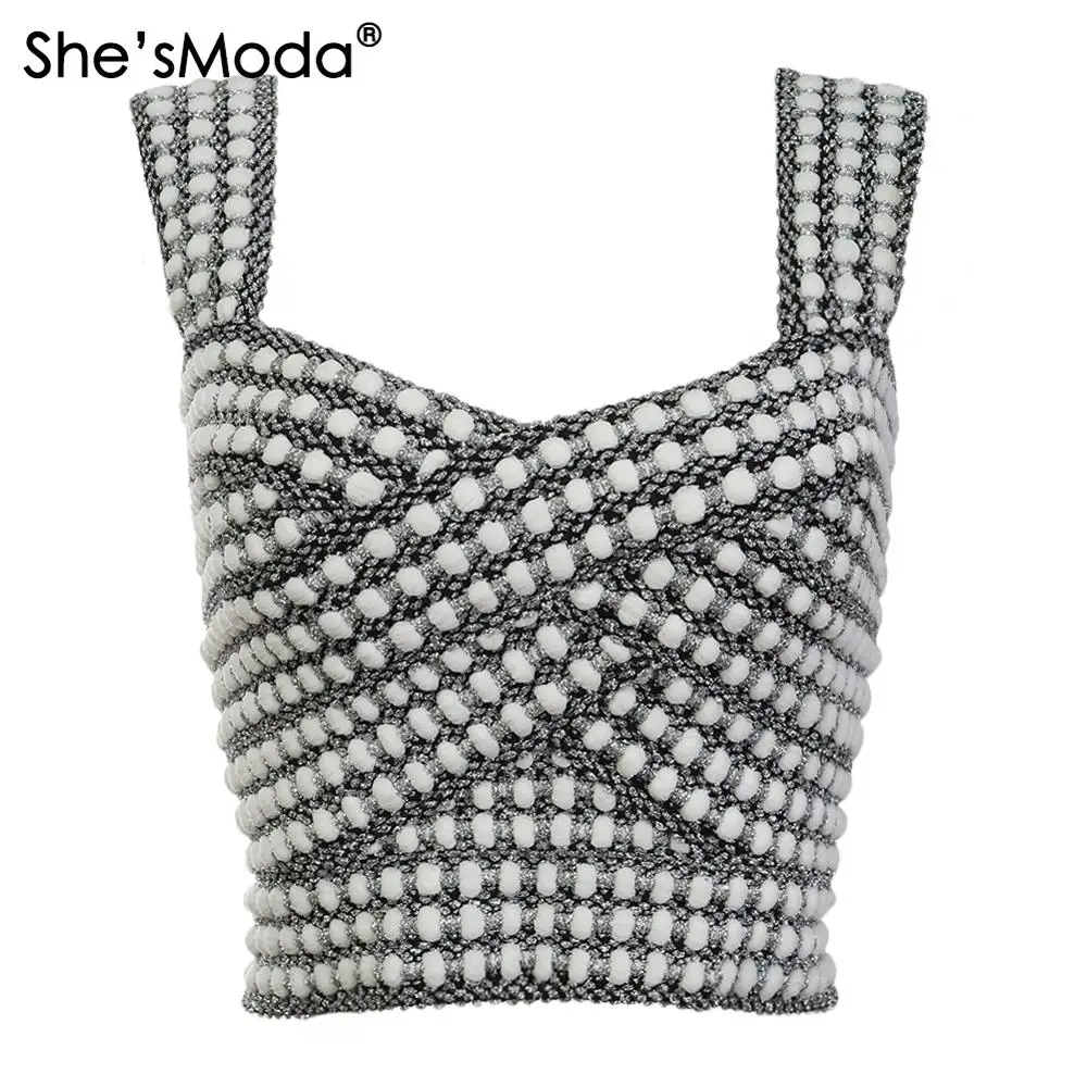 Женская трикотажная жилетка She'sModa топ из спандекса M 2XL большого размера
