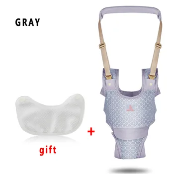 

Harnesses & Leashes Baby toddler belt+ bibs Walking Learning Belt Walker Stand Up Leashes Strap Walk Adjustable Multi-functional