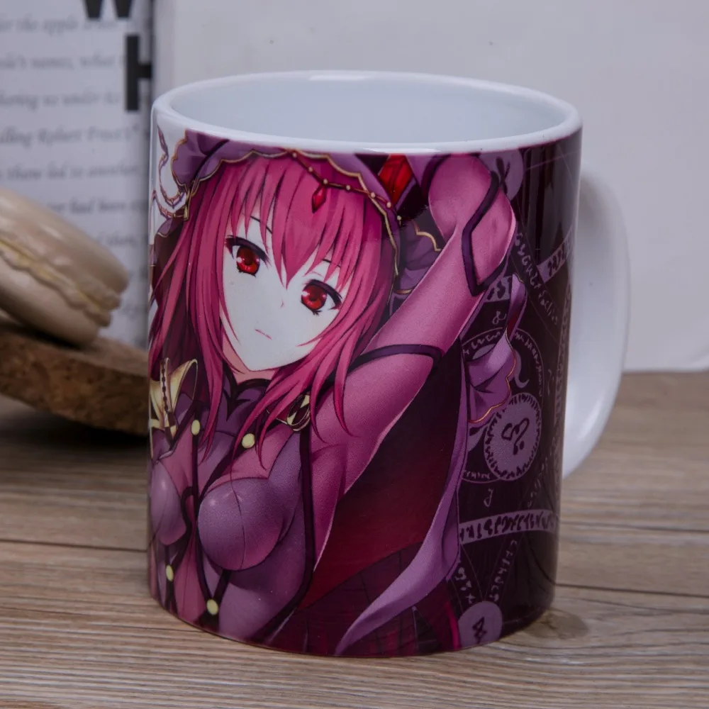 Аниме Fate Grand Order Jeanne dArc Alter Saber Tamamo no Mae Okita Souji Merlin Scathach Emiya кружка для косплея FGO