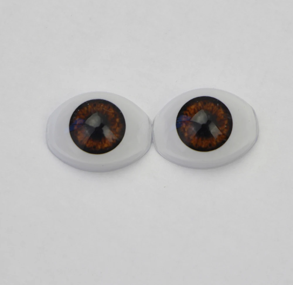 2 пары подходят для 17 дюймов Reborn Bebe Doll Eyes мм аксессуары кукол акриловые