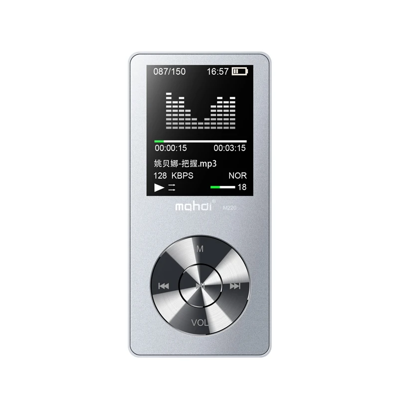 Mahdi металл без потерь Hifi Mp 3 Mp3 плеер Музыка Flac аудио с экраном динамик Fm радио