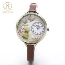 Relojes Mujer 2016 Miss Keke 3d Mini Monde Argile Mignon Enfants Femmes Bracelet Montres Dames De Mode Alice Forêt Montres 882
