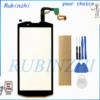 

RUBINZHI With Tape Tools Mobile Phone Touch Screen For BlackView bv9000 Front Glass Touchscreen Sensor Digitizer Panel