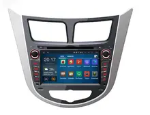 HD 1024X600 Quad Core 2GB ROM 16GB Flash Android 5.1.1 Car DVD Player For HYUNDAI Accent Verna Solaris 2011 2012 2013 Radio GPS
