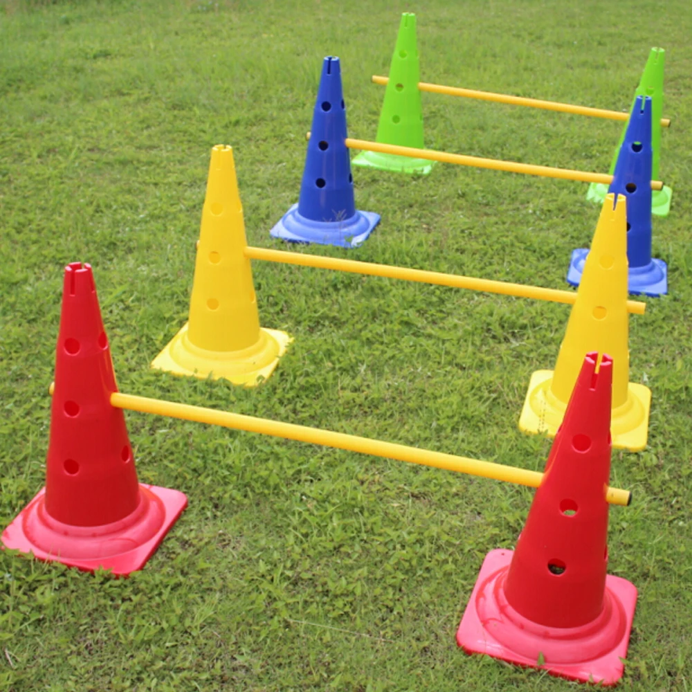 

Durable Sports Cones Skating Football Training Workout Marker and Disc Holder for Kids Field Activity
