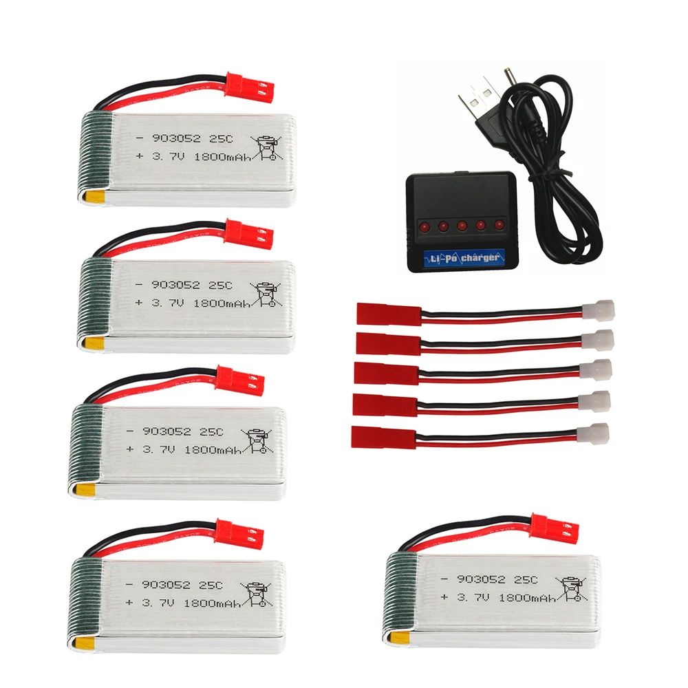 3,7 v 1800mAh литий-полимерный Батарея для KY601S SYMA X5 X5S X5C X5SC X5SH X5SW X5UW X5HW M18 H5P HQ898 H11D H11C дрона с дистанционным управлением запасные части