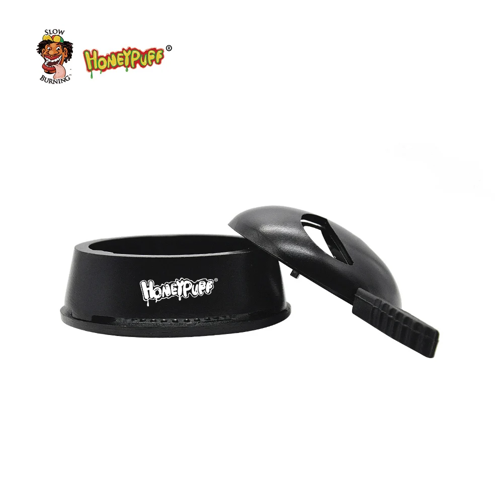 

Honypuffe Dull Polish Metal Black Color Shisha Hookah Charcoal Holder Hookah Heat Keeper Hookah Accessories