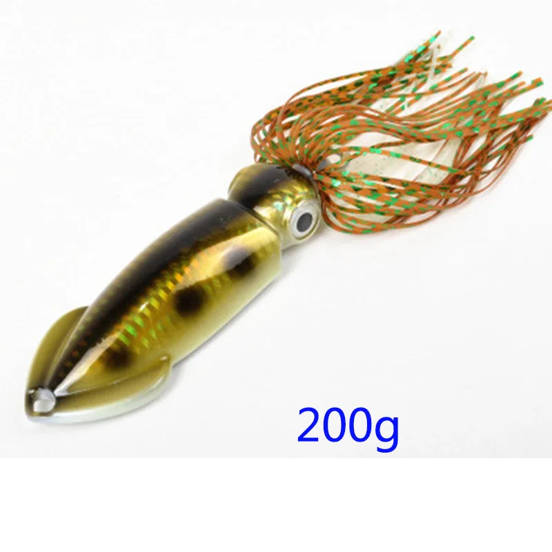 95 г 200 г Juyang свинцовая металлическая грузила, отжимная приманка, медленное погружение, джиг, глубоководная искусственная рыболовная приманка для соленой воды, океанского троллинга - Цвет: 200g x 1pcs