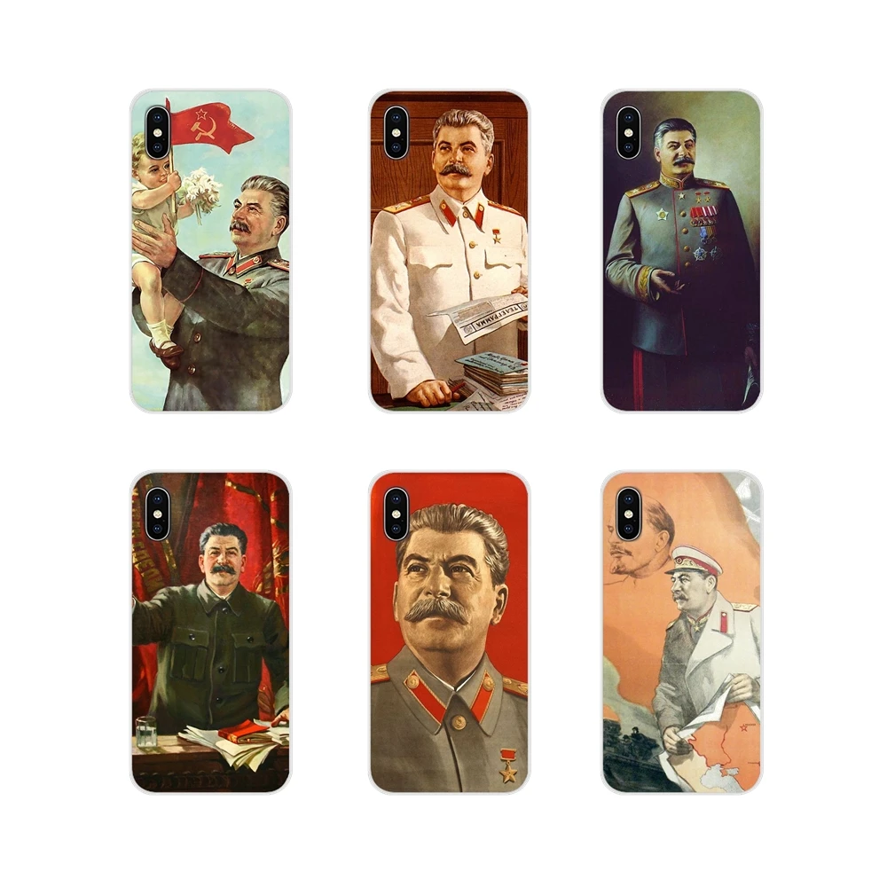 

Vintage Russian Stalin Ussr For Xiaomi Mi6 A1 5X 6X Redmi Note 5 5A 4X 4A 4 3 Plus Pro pocophone F1 Soft Transparent Cases Cover