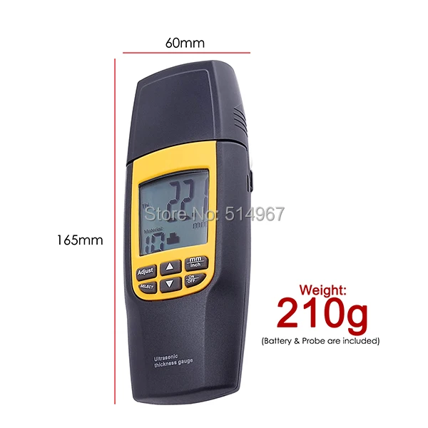 8-gain-express-gainexpress-Thickness-Gauges-VA-8041-Dimension