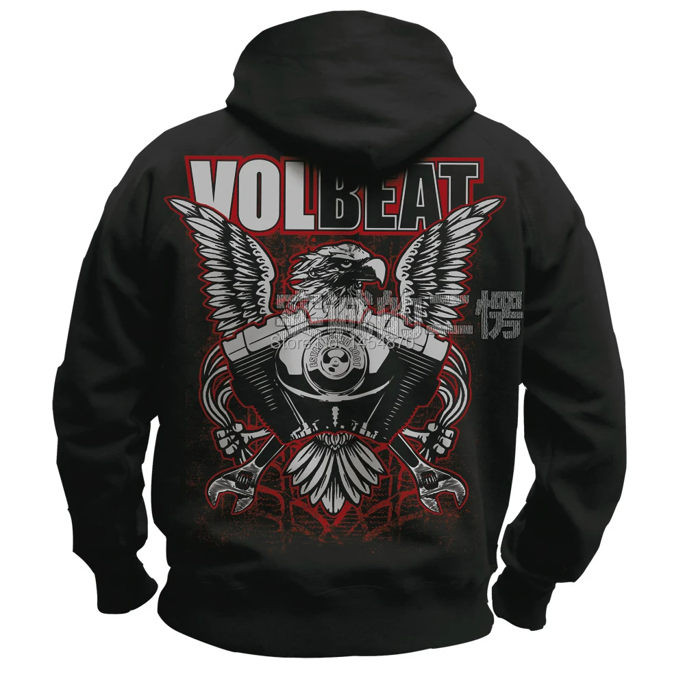 Cool Volbeat Band Punk Music Rock Hoodies brand jacket tracksuit Metal