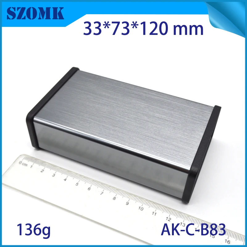aluminum box for electronic project extruded aluminum electrical cabinet szomk aluminum housing for pcb design GPS control enclosure (6)