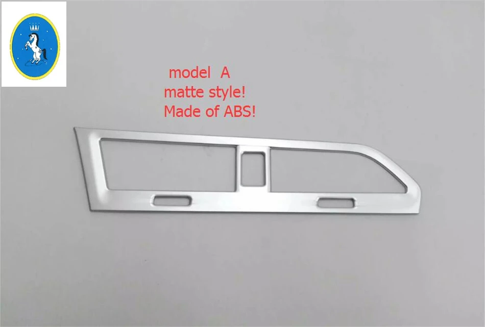 Yimaautotrims 2 цвета подходит для Volkswagen VW Tiguan 2016 2020 ABS средний кондиционер выход
