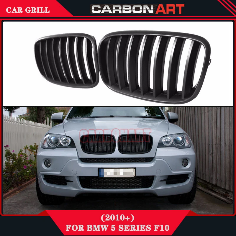 

Matt Matte Black ABS OEM x5 aftermarket grills e70 radiator grille x6 bumper grille e71 car mesh For bmw x series 2007-2014