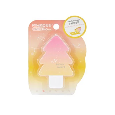 Red Novelty Tree Correction Tape Amendment Correction Stationery for Children Kids Gift Office and School Supplies 6m 10pcs/lot - Цвет: Red