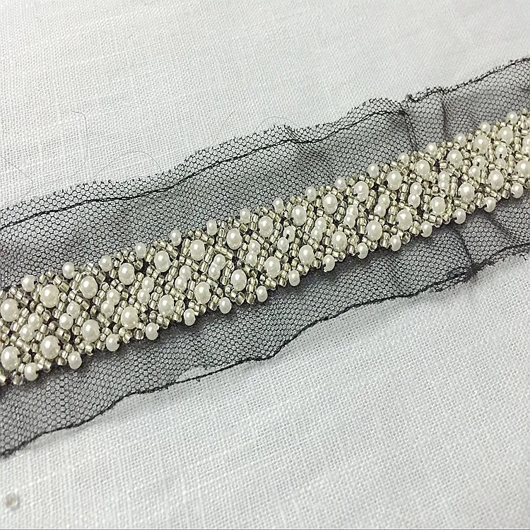beaded fringe trim for waist belt 4