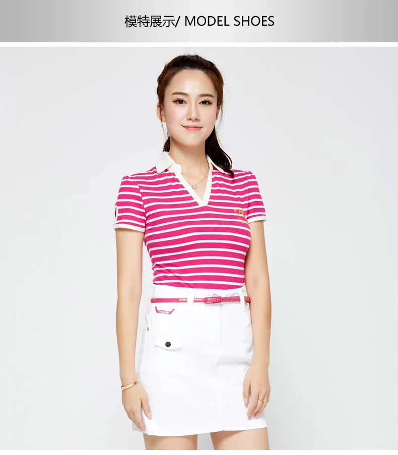 POLOGOLF Ladies Anti Leakage Golf Skort Skirts Solid Slim golf skirts summer cotton Breathable Quick dry Golf short skirt women