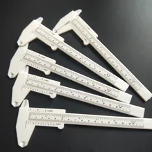 5 шт. Высокое качество 150 мм Двойной весы ПЛАСТИК штангенциркуль Верньер студентов экспериментальная мини измерительный инструмент