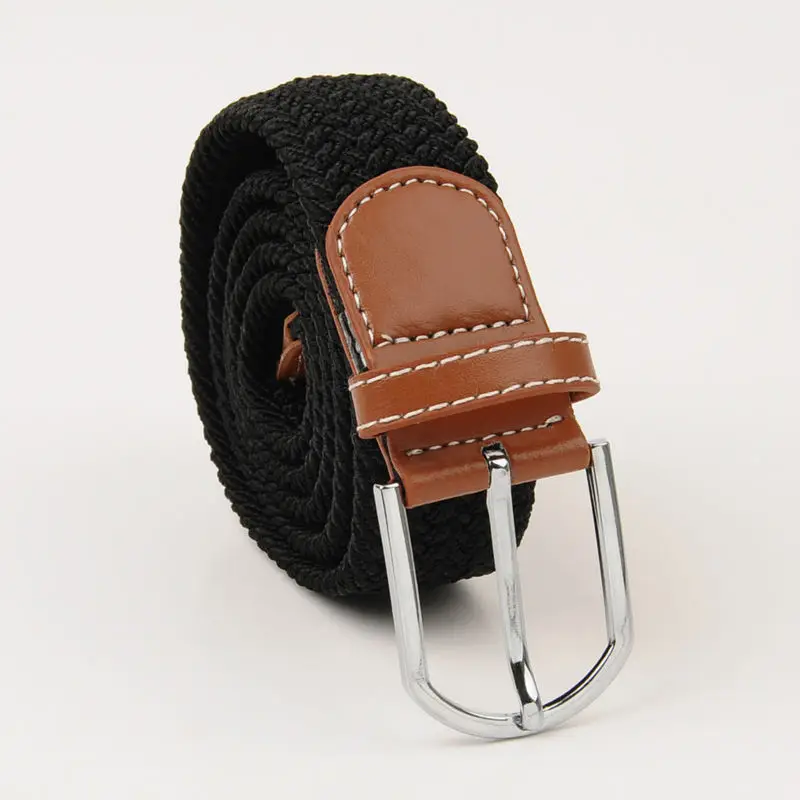 Fabric Woven Men Canvas Belts High Quality Canvas Woven Belt Elastic
