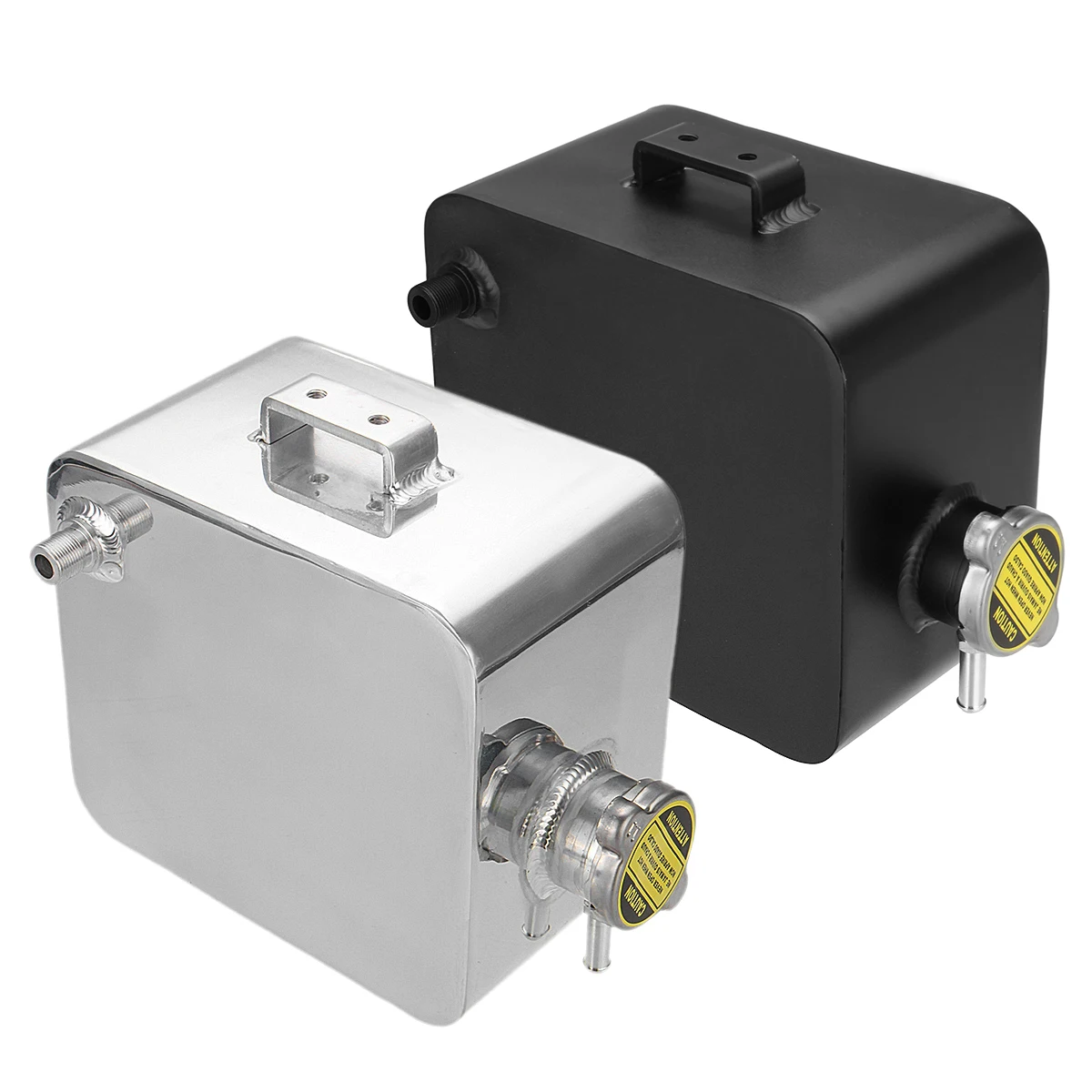 

Autoleader 2L Aluminium Cap Water Header Tank Coolant Radiator Overflow Tank Reservoir Recovery Coolant water tank Bottle Can