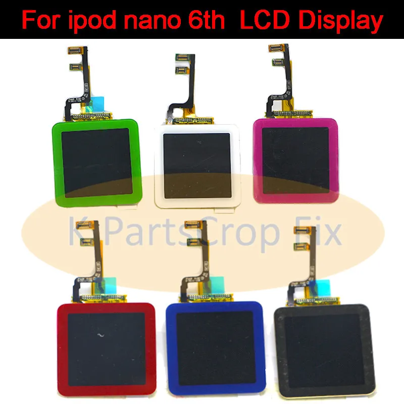 Для Apple для iPod nano 6th 6 6G ЖК-дисплей + кодирующий преобразователь сенсорного экрана в