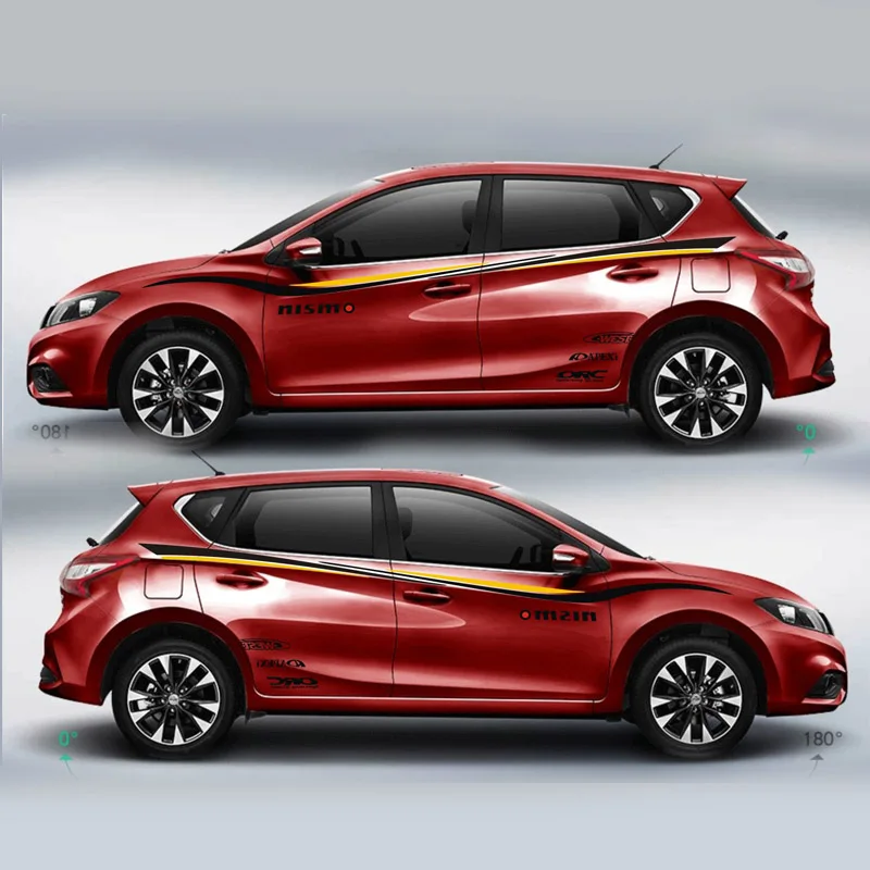 TAIYAO автомобильный Стайлинг, Спортивная наклейка для автомобиля Nissan Tiida Mark Levinson, автомобильные аксессуары и наклейки, авто стикер