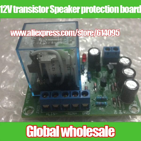 

12V transistor Speaker protection board / dual-channel speaker protection board / for BTL / OTL / OCL amplifier board
