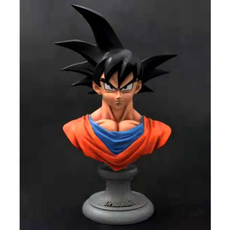 Dragon Ball DBZ Kakarotto Son Goku 1/3 GK Смола статуэтка-бюст фигурку Коллекция модель игрушки G2390 - Цвет: Многоцветный