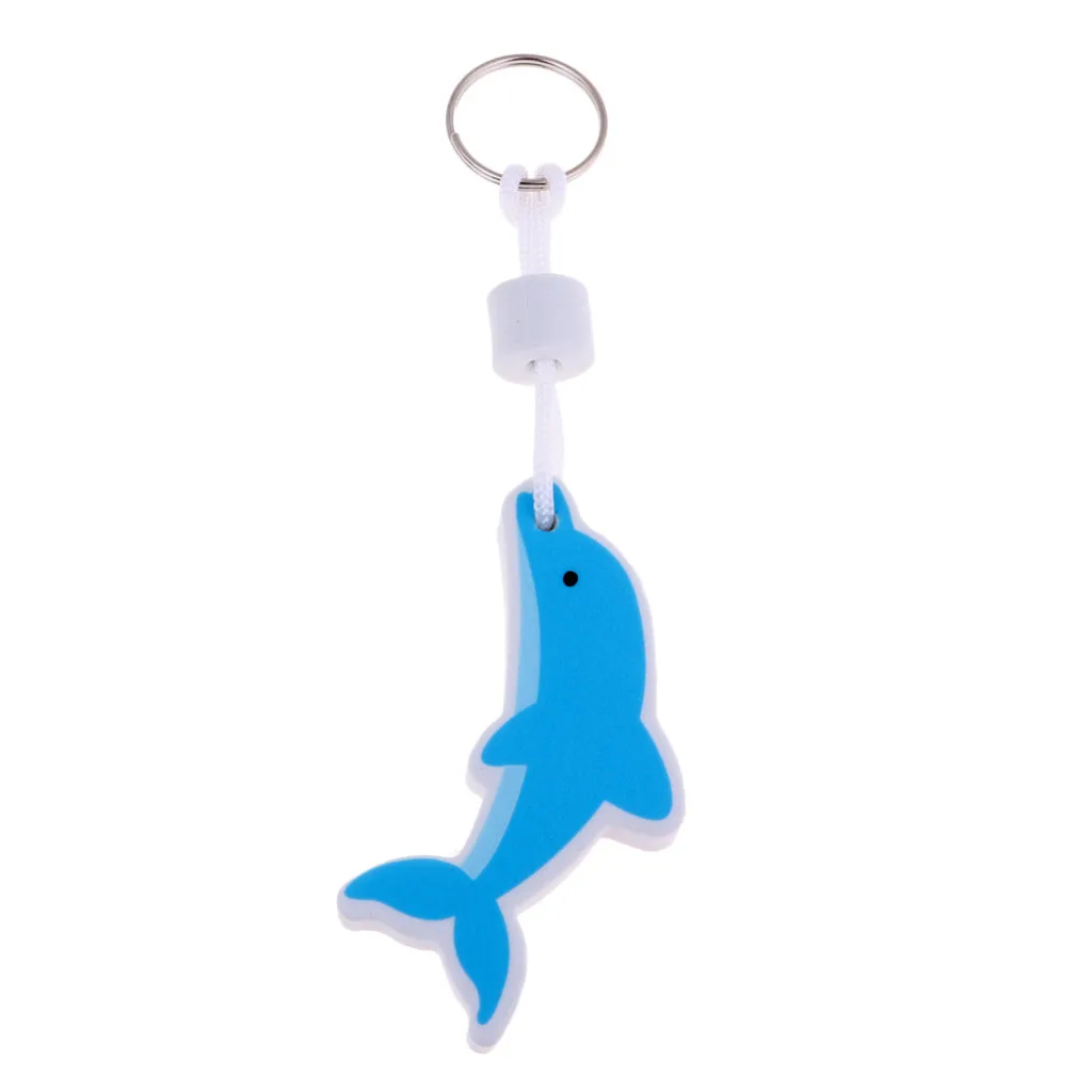 Key Float Floating Key Ring Floatable Keychain Buoyant Key Chain for Water Sports Boating Marine Kayaking Canoeing Fishing