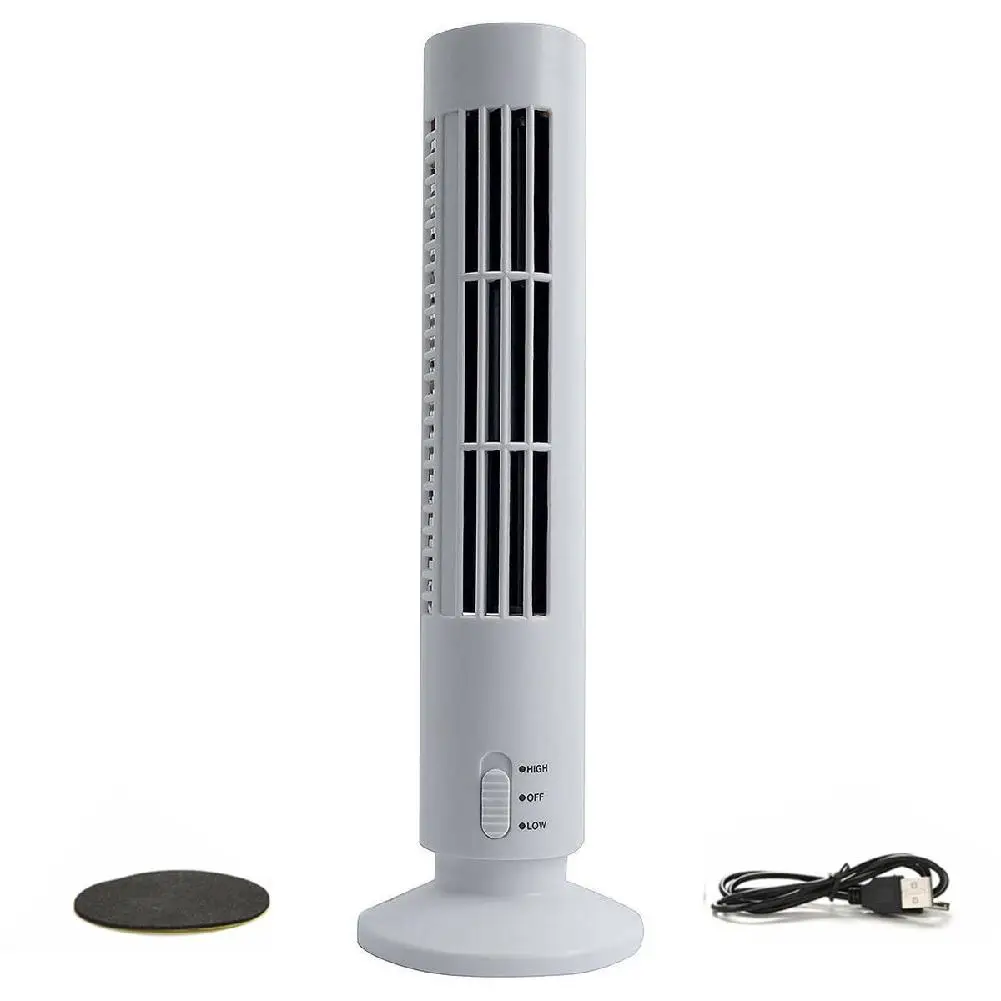 EastVita Портативный USB вертикальный беспузырьковый вентилятор, мини Кондиционер Вентилятор настольная охлаждающая башня вентилятор для дома/офиса